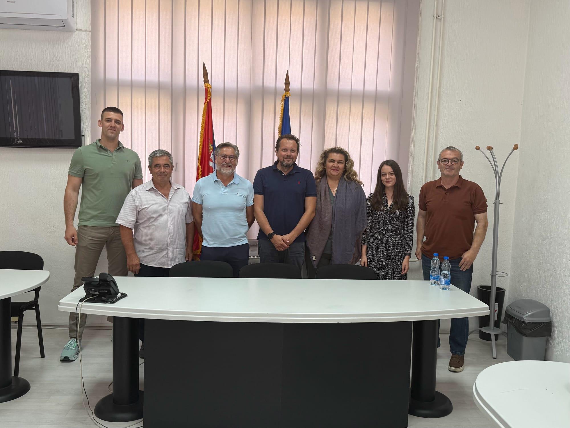 Project meeting with partners in Serbia